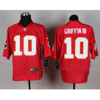 Nike Washington Redskins #10 Robert Griffin III 2014 QB Red Elite Jersey