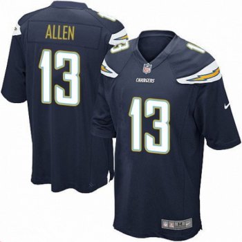 Men's San Diego Chargers #13 Keenan Allen Navy Blue Team Color Stitched NFL Nike Game Jersey