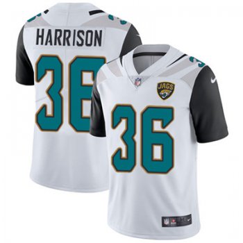 Nike Jacksonville Jaguars #36 Ronnie Harrison White Men's Stitched NFL Vapor Untouchable Limited Jersey