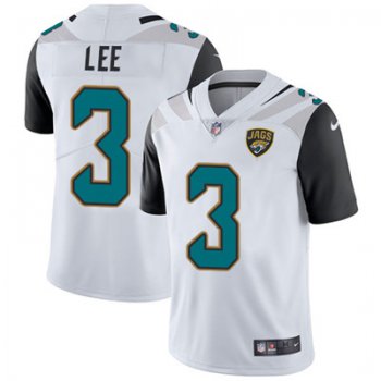 Nike Jacksonville Jaguars #3 Tanner Lee White Men's Stitched NFL Vapor Untouchable Limited Jersey