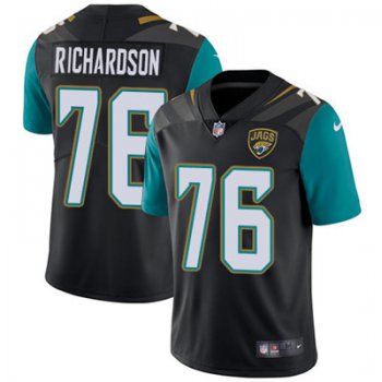 Nike Jacksonville Jaguars #76 Will Richardson Black Alternate Men's Stitched NFL Vapor Untouchable Limited Jersey