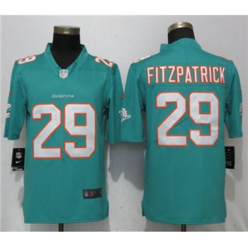 Nike Miami Dolphins 29 Minkah Fitzpatrick Aqua Vapor Untouchable Limited Jersey