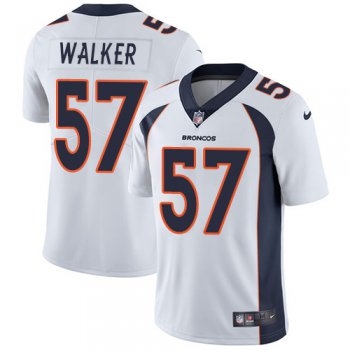 Nike Denver Broncos #57 Demarcus Walker White Men's Stitched NFL Vapor Untouchable Limited Jersey