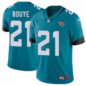 Nike Jacksonville Jaguars #21 A.J. Bouye Teal Green Team Color Men's Stitched NFL Vapor Untouchable Limited Jersey