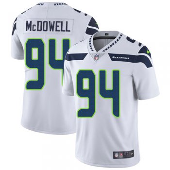 Nike Seattle Seahawks #94 Malik McDowell White Men's Stitched NFL Vapor Untouchable Limited Jersey