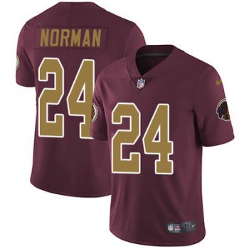 Nike Washington Redskins #24 Josh Norman Burgundy Red Alternate Men's Stitched NFL Vapor Untouchable Limited Jersey