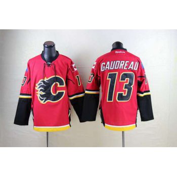 Calgary Flames #13 Johnny Gaudreau Red Jersey