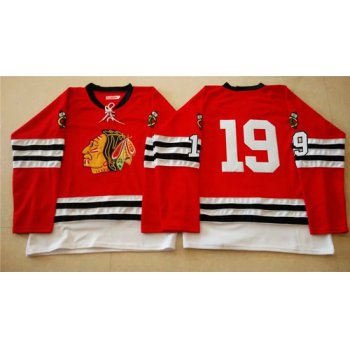 Chicago Blackhawks #19 Jonathan Toews 1960-61 Red Vintage Jersey