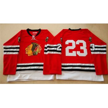 Chicago Blackhawks #23 Kris Versteeg 1960-61 Red Vintage Jersey