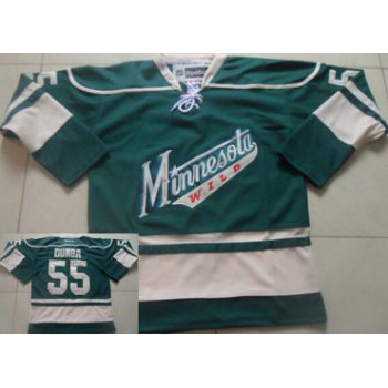 Minnesota Wild #55 Matt Dumba Green Third Jersey