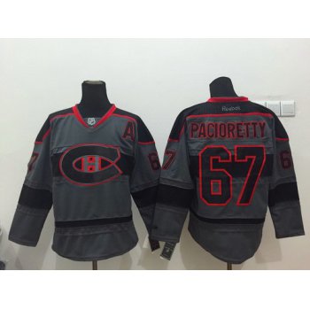 Montreal Canadiens #67 Max Pacioretty Charcoal Gray Jersey