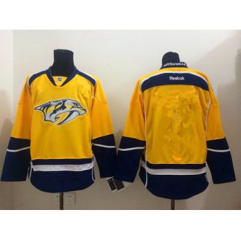 Nashville Predators Blank Yellow Jersey