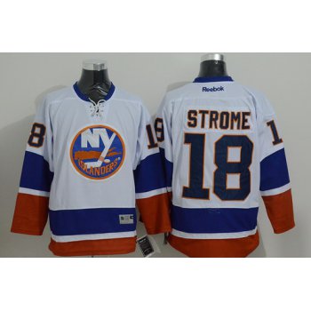 New York Islanders #18 Ryan Strome White Jersey