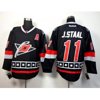 Carolina Hurricanes #11 Jordan Staal Black Third Jersey