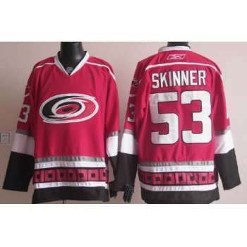 Carolina Hurricanes #53 Jeff Skinner Red Third Jersey