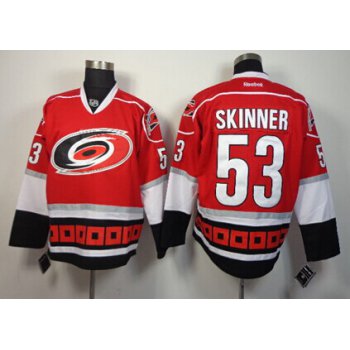 Carolina Hurricanes #53 Jeff Skinner Red Third Jersey