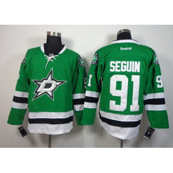 Dallas Stars #91 Tyler Seguin 2013 Green Jersey