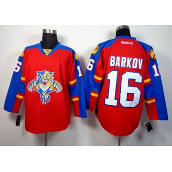 Florida Panthers #16 Aleksander Barkov Red Jersey