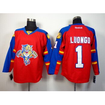 Florida Panthers #1 Roberto Luongo Red Jersey