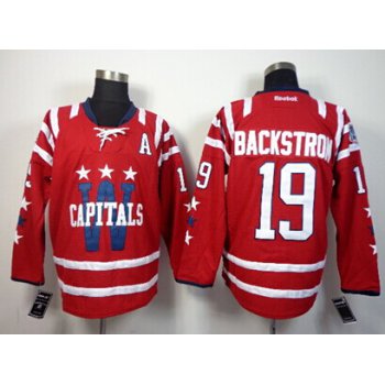 Washington Capitals #19 Nicklas Backstrom 2015 Winter Classic Red Jersey