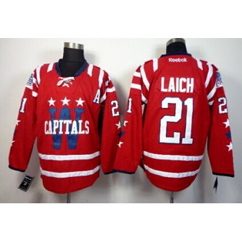 Washington Capitals #21 Brooks Laich 2015 Winter Classic Red Jersey