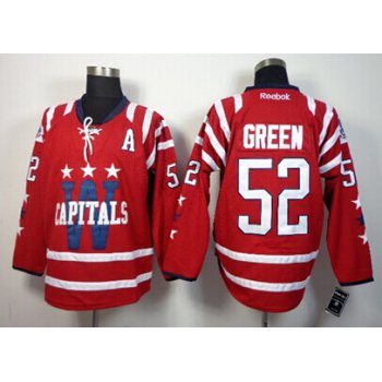 Washington Capitals #52 Mike Green 2015 Winter Classic Red Jersey