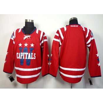 Washington Capitals Blank 2015 Winter Classic Red Jersey