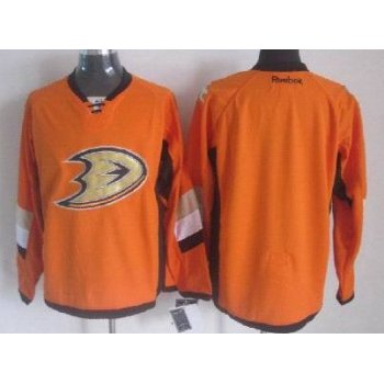 Anaheim Ducks Blank 2014 Stadium Series Orange Jersey