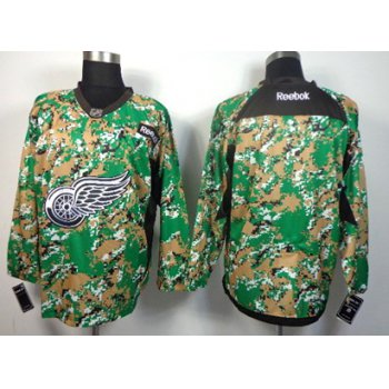 Detroit Red Wings Blank 2014 Camo Jersey