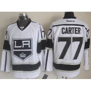 Los Angeles Kings #77 Jeff Carter White Jersey