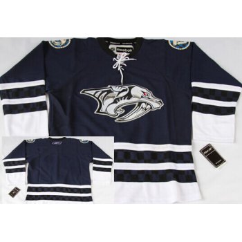 Nashville Predators Blank Blue Third Jersey