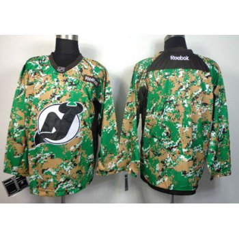 New Jersey Devils Blank 2014 Camo Jersey