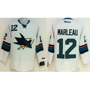 San Jose Sharks #12 Patrick Marleau 2014 White Jersey