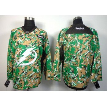 Tampa Bay Lightning Blank 2014 Camo Jersey