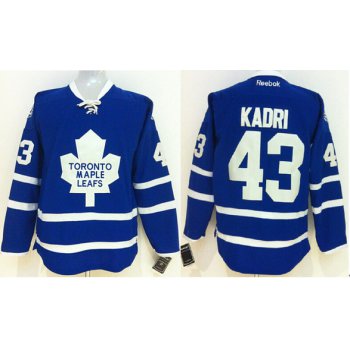 Toronto Maple Leafs #43 Nazem Kadri Blue Jersey