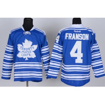 Toronto Maple Leafs #4 Cody Franson 2014 Winter Classic Blue Jersey