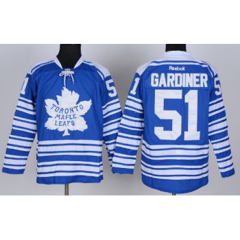 Toronto Maple Leafs #51 Jake Gardiner 2014 Winter Classic Blue Jersey