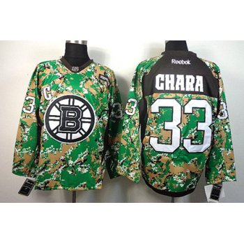 Boston Bruins #33 Zdeno Chara 2014 Camo Jersey