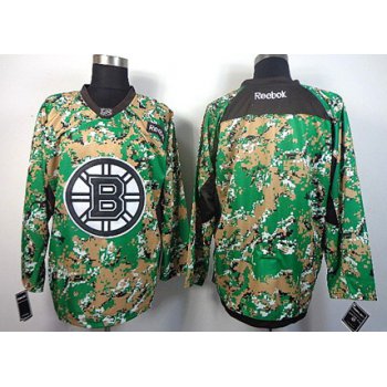 Boston Bruins Blank 2014 Camo Jersey