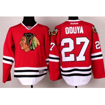 Chicago Blackhawks #27 Johnny Oduya Red Jersey