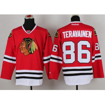 Chicago Blackhawks #86 Teuvo Teravainen Punk Red Jersey