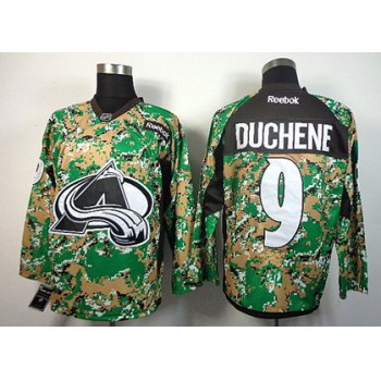 Colorado Avalanche #9 Matt Duchene 2014 Camo Jersey