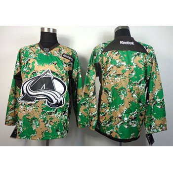 Colorado Avalanche Blank 2014 Camo Jersey