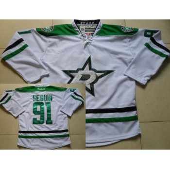 Dallas Stars #91 Tyler Seguin 2013 White Jersey