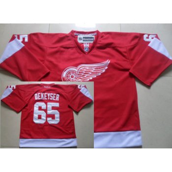 Detroit Red Wings #65 Danny DeKeyser Red Jersey