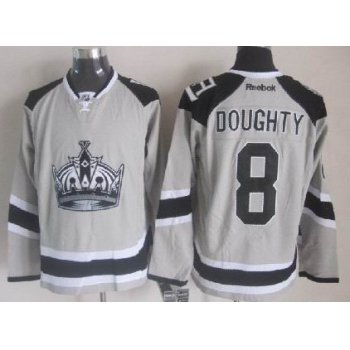 Los Angeles Kings #8 Drew Doughty 2014 Stadium Series Gray Jersey