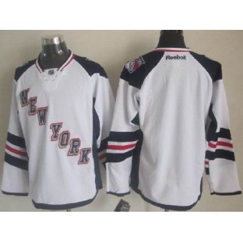 New York Rangers Blank 2014 Stadium Series White Jersey