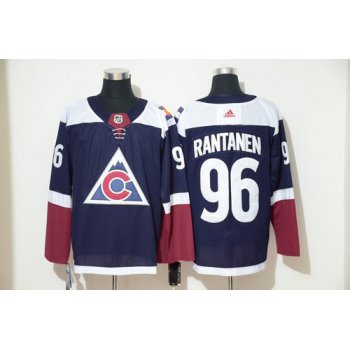 Men's Colorado Avalanche 96 Mikko Rantanen Navy Adidas Jersey