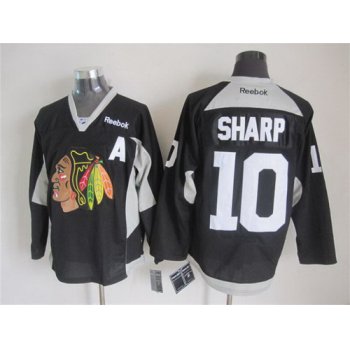 Chicago Blackhawks #10 Patrick Sharp 2014 Training Black Jersey