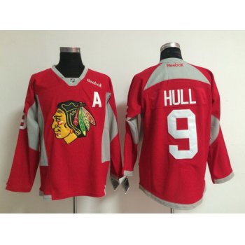 Chicago Blackhawks #9 Bobby Hull 2014 Training Red Jersey